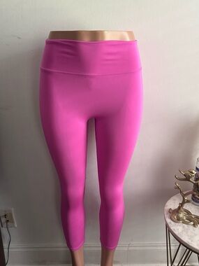 Fabletics High-Rise Pink Leggings